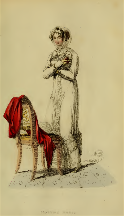 Ackermann's Fashion Plate 26, October 1813: "Morning Dress."