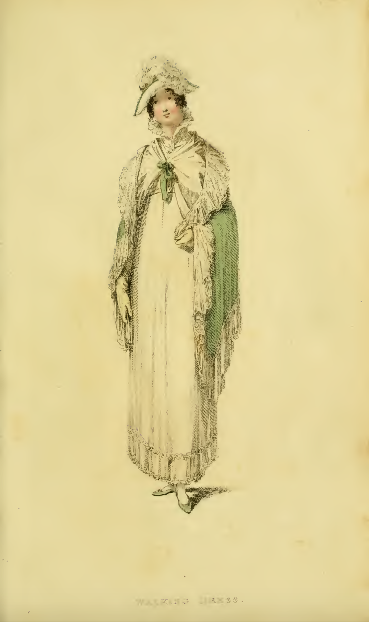 Ackermanns May 1814, Plate 31: Walking Dress