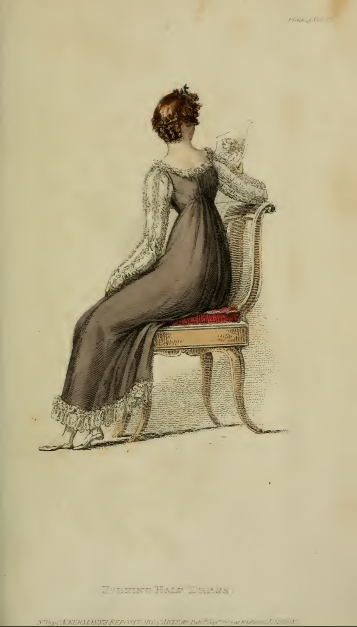 Evening Half-Dress, Ackermann's September 1814