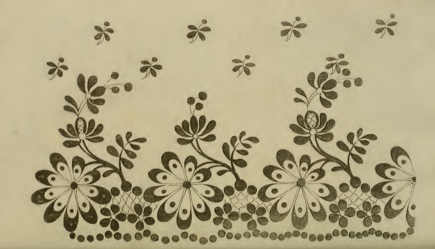 Needle-work pattern, Ackermanns October 1814