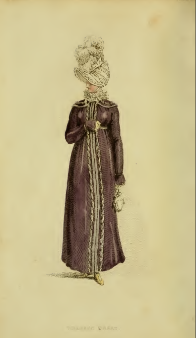 Ackermann's fashion plates March 1815, plate 13: Walking Dress
