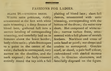 Ackermann's fashion plates April 1816: text 
