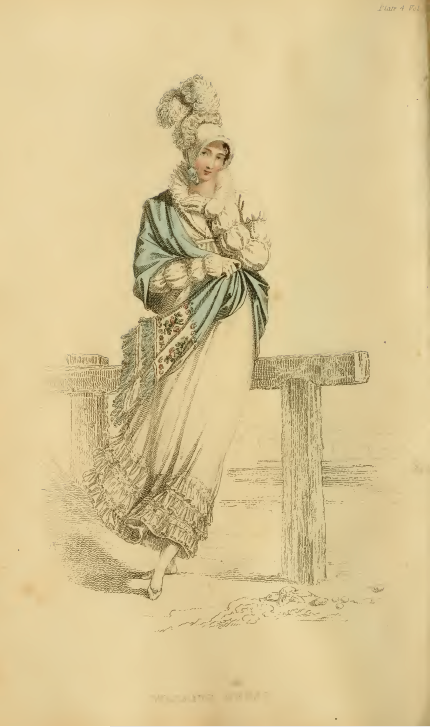 Ackermanns Fashion Plates July 1815: Walking Dress