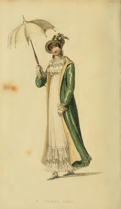 Ackermann's May 1815, plate 24: Walking Dress