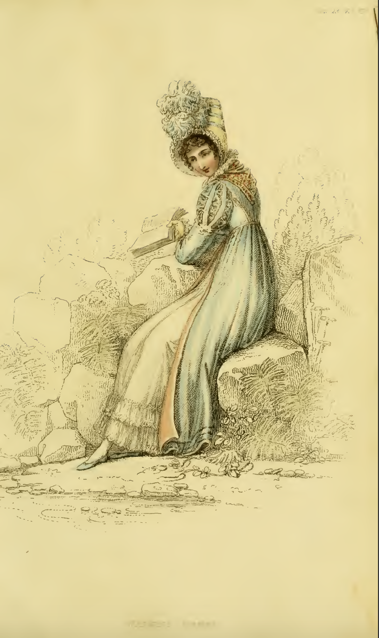 Ackermann's Fashion Plate October 1815: Walking Dress