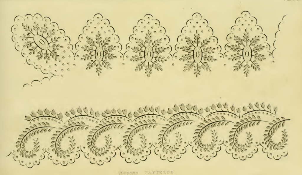 Ackermann's Muslin Patterns June 1816