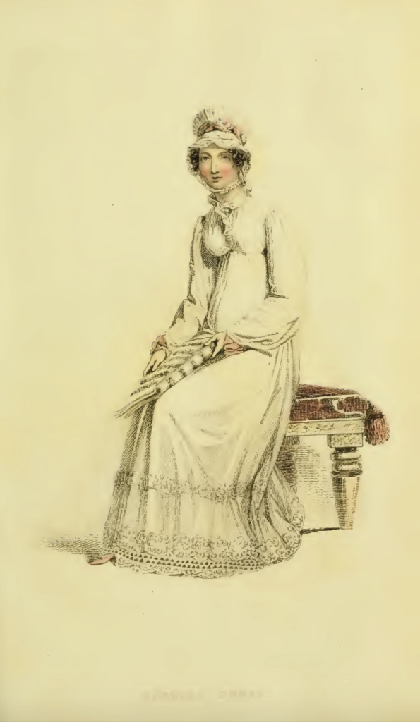 Ackermann's July 1816 plate 5: Morning Dress