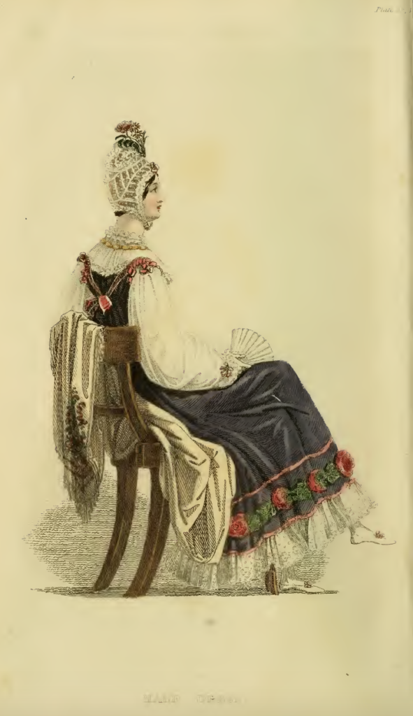 Ackermann's October 1816, plate 23: Half-Dress